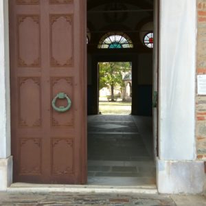 Входные ворота в Иверский монастырь. Афон